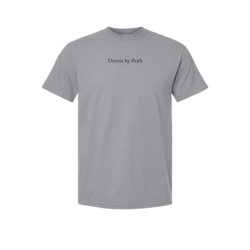 Cross & Country Flag Tee in Black with chest logo